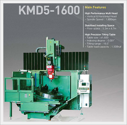 CNC 5-Axis Vertical Machining Center Made in Korea